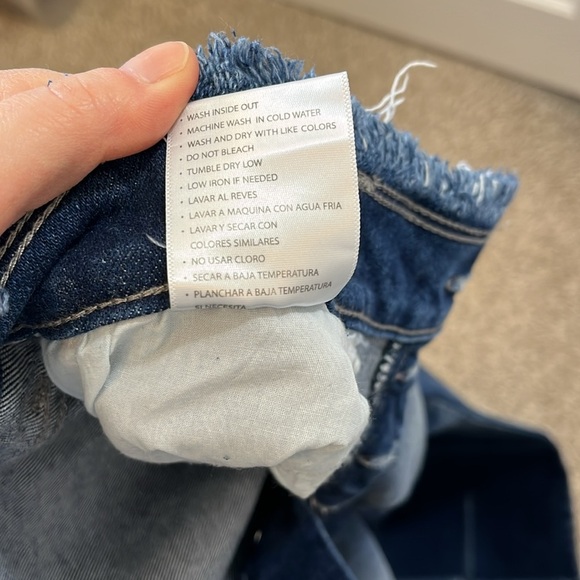 Edison Mid Rise Button Fly Flare Medium Blue Wash - Size 11 / 29 - Picture 8 of 10